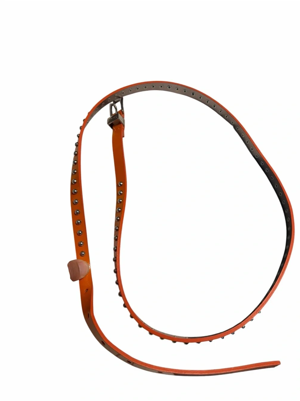 Three belts for one! Slim women’s orange belt and two designed black belts! XL